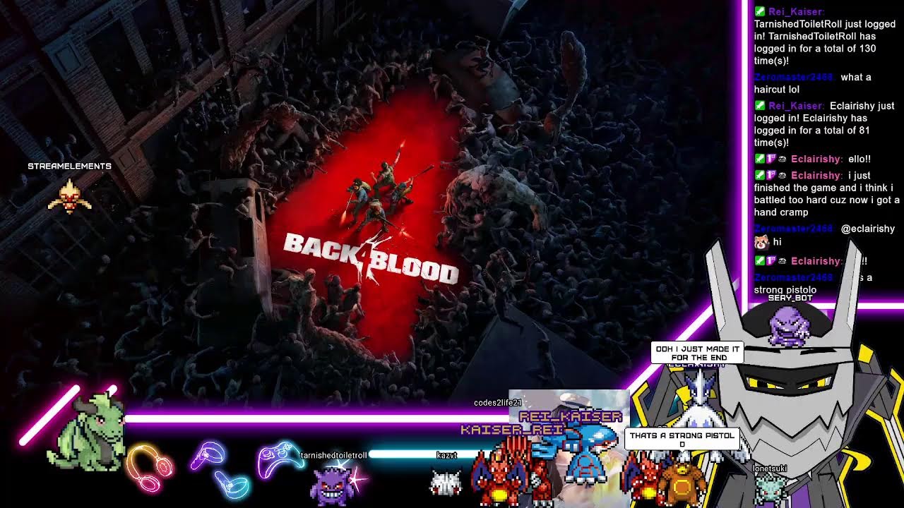 [EN] [Back 4 Blood] We're one short but we've gotta hold off them zambies!