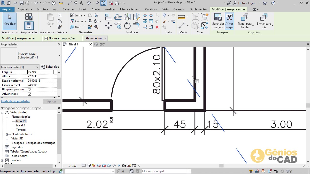Inserir Arquivos PDF no Revit