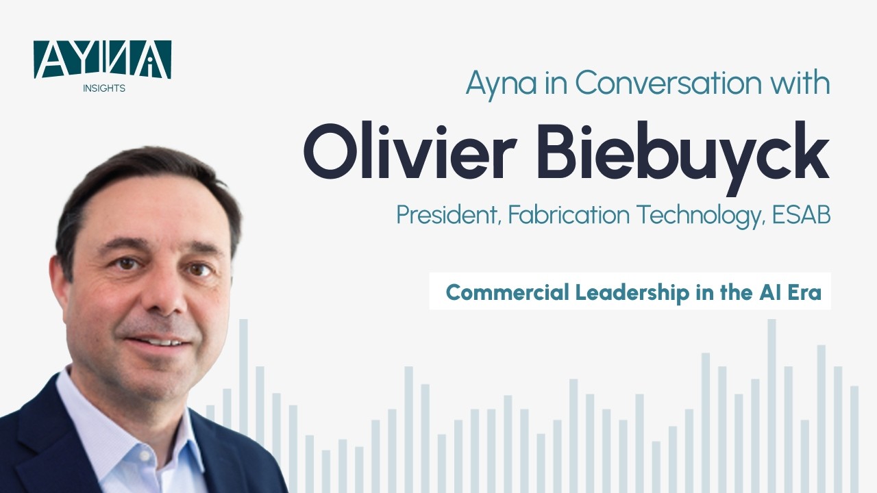 Commercial Leadership in the AI Era with Olivier Biebuyck
