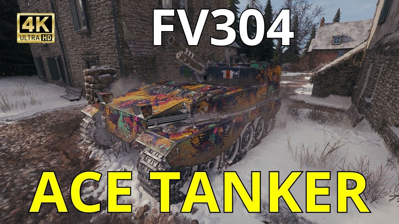 World of Tanks 2025 - FV304 - ACE TANKER - 6 Frags - (WoT)