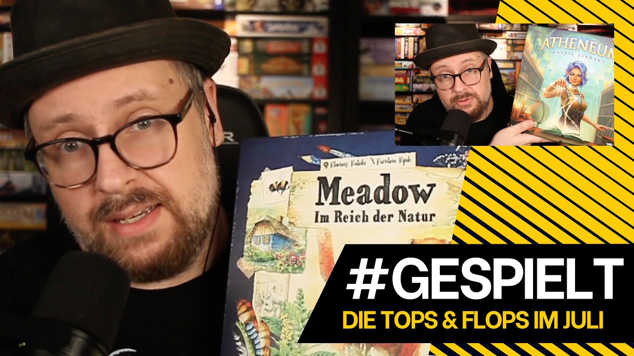 #Gespielt im Juli 2021 | Brettspiel Tops & Flops