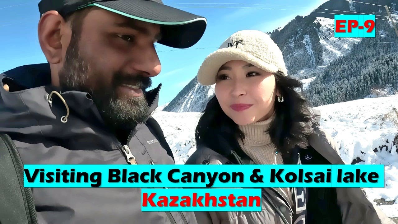 Bus Journey to the Stunning Black Canyon & Kolsai Lakes in Kazakhstan | EP-9
