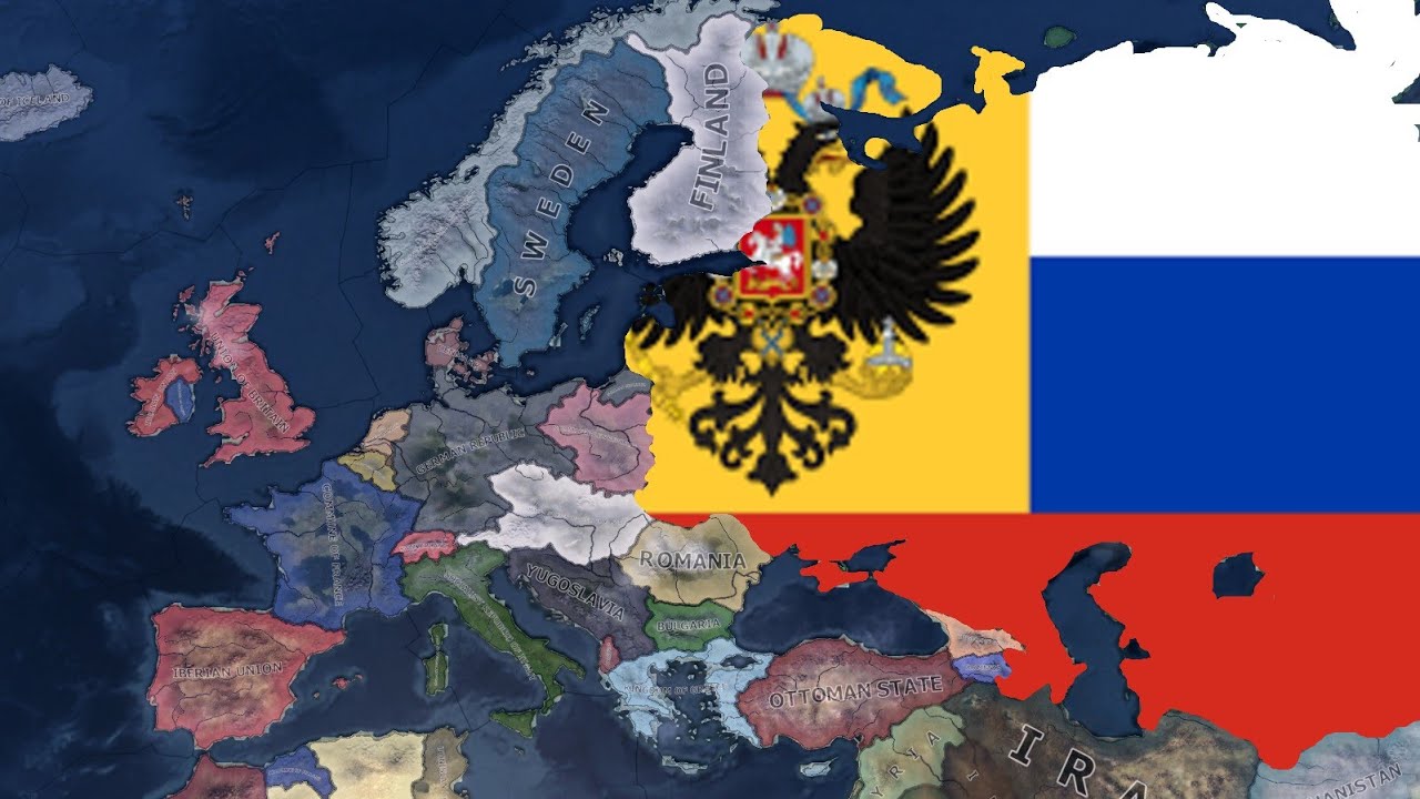 The Russian Empire Avenges the Weltkrieg in Kaiserreich! (HOI4 timelapse!)
