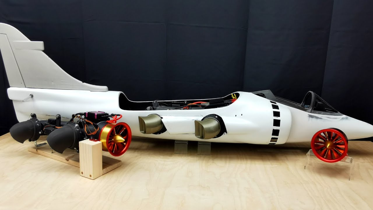 RC Harrier Carbon Fuselage Laminating | Full Build Documentation