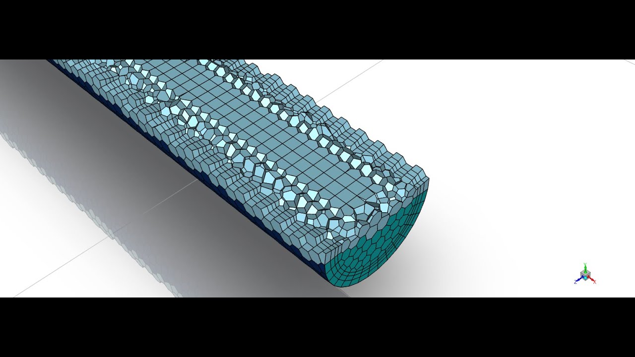 ANSYS Fluent HINDI Tutorial | Water Flow Inside Pipe | Polyhedral Mesh