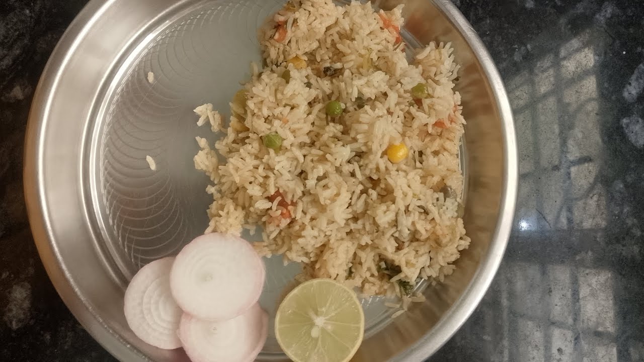 15 min లో Veg Pulav నా స్టైల్లో || Plz do subscribe to our channel  || small tapping plz #cooking