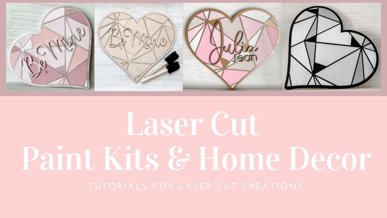 Laser Cut Acrylic Using 3M Adhesive & Shrink Wrap Packaging