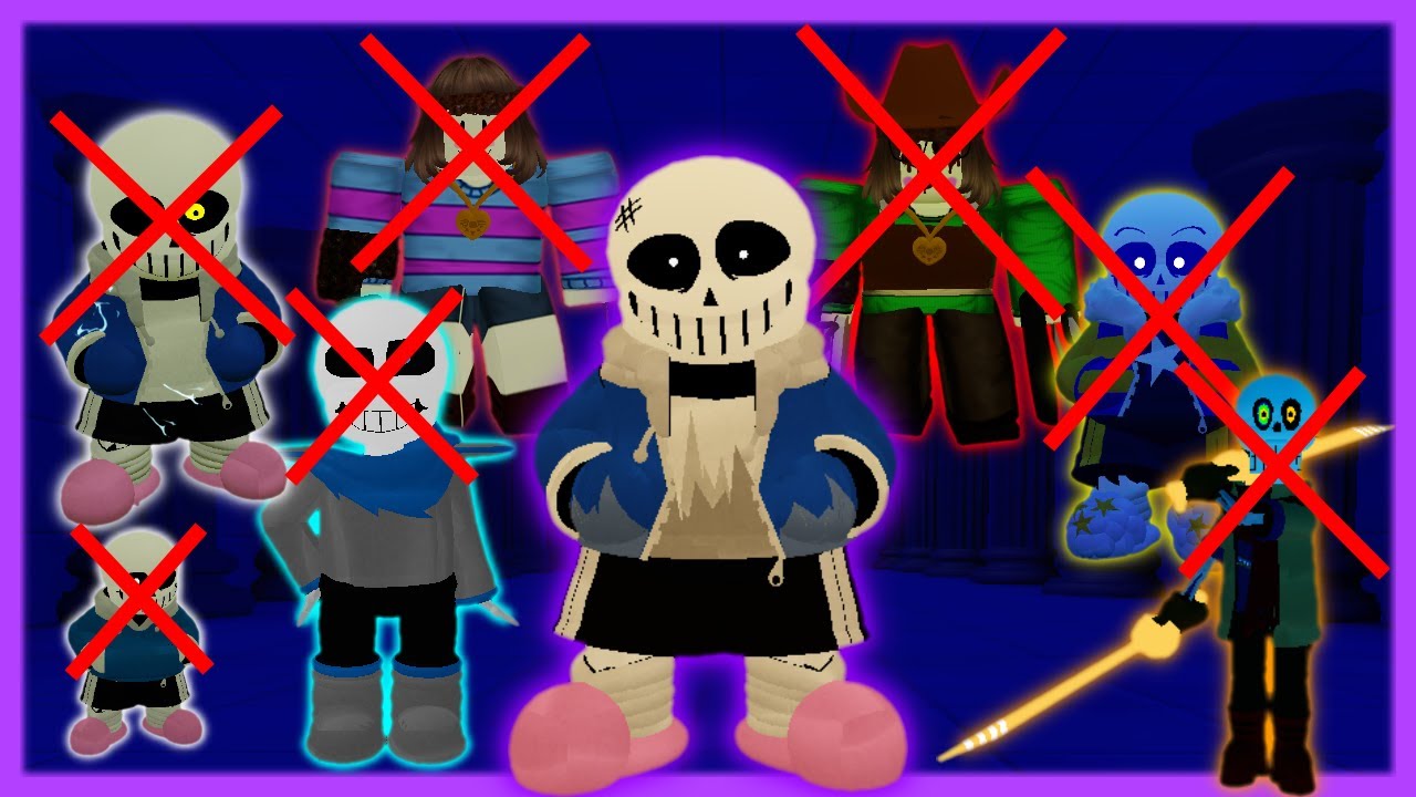 Dusttale: Endless Massacre：Final Battle + AU Bosses Part.1 [アンダーテール/ロブロックス]