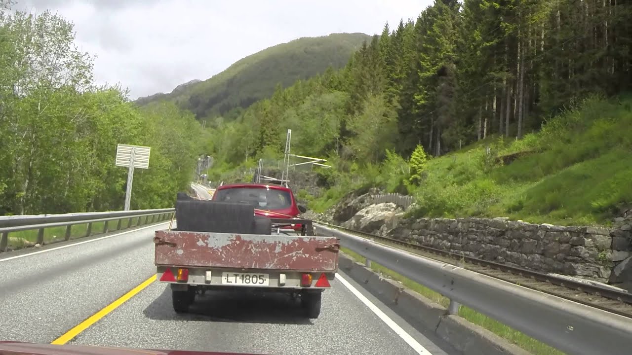 E16 Bergen - Voss på 4 minutter