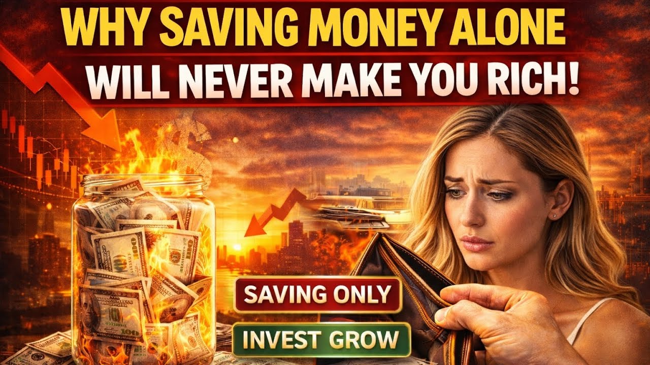 Why Saving Money Alone Will Never Make You Rich