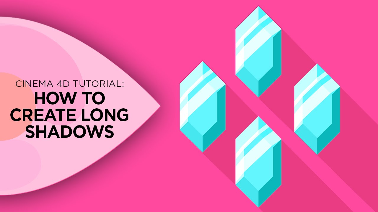 Cinema 4D Tutorial - How to Create Long Shadows in Cinema 4D