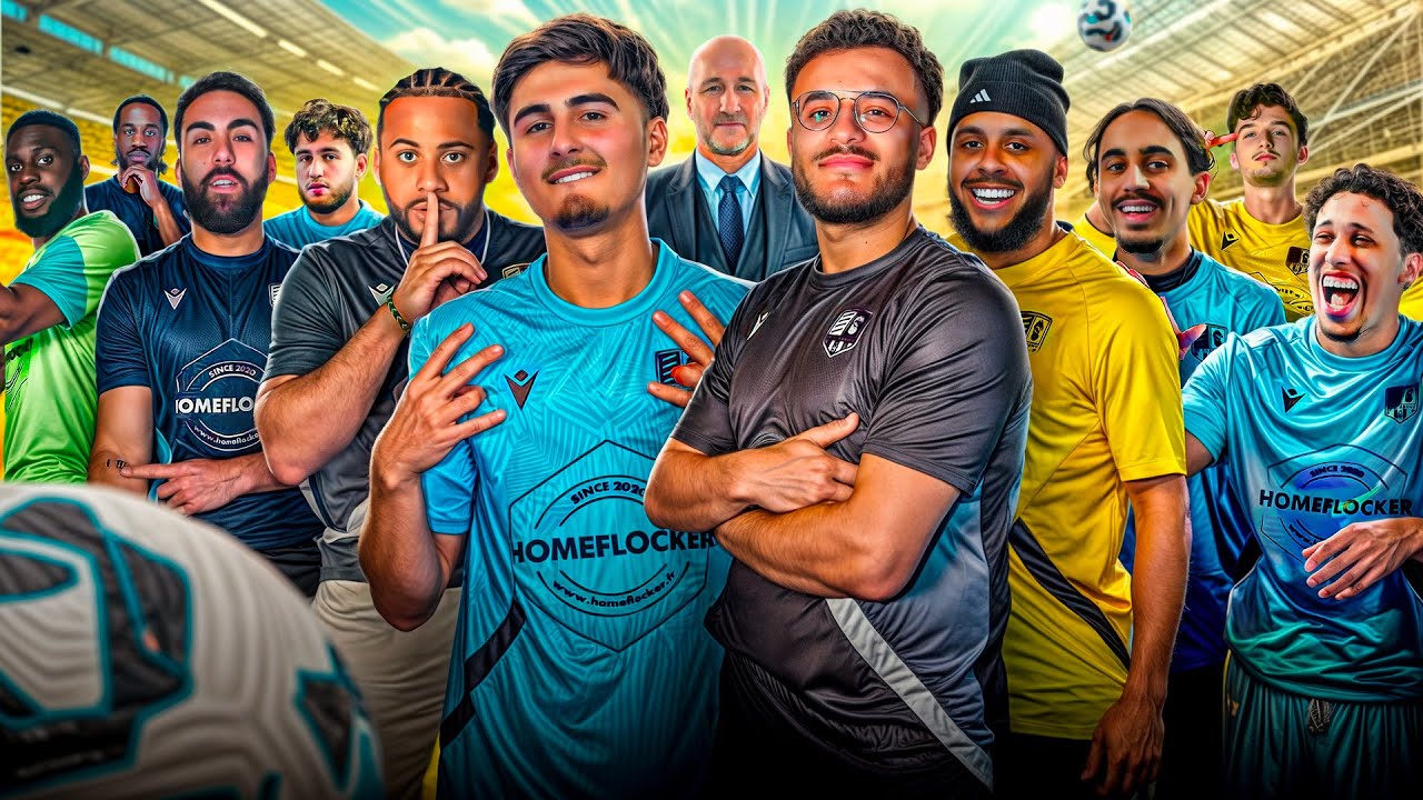 ON RÉUNIT 10 CRÉATEURS POUR FAIRE DU FUTSAL (Ft. Nico là, Hamza, Colombien, Mouloud, Qassimiento...)