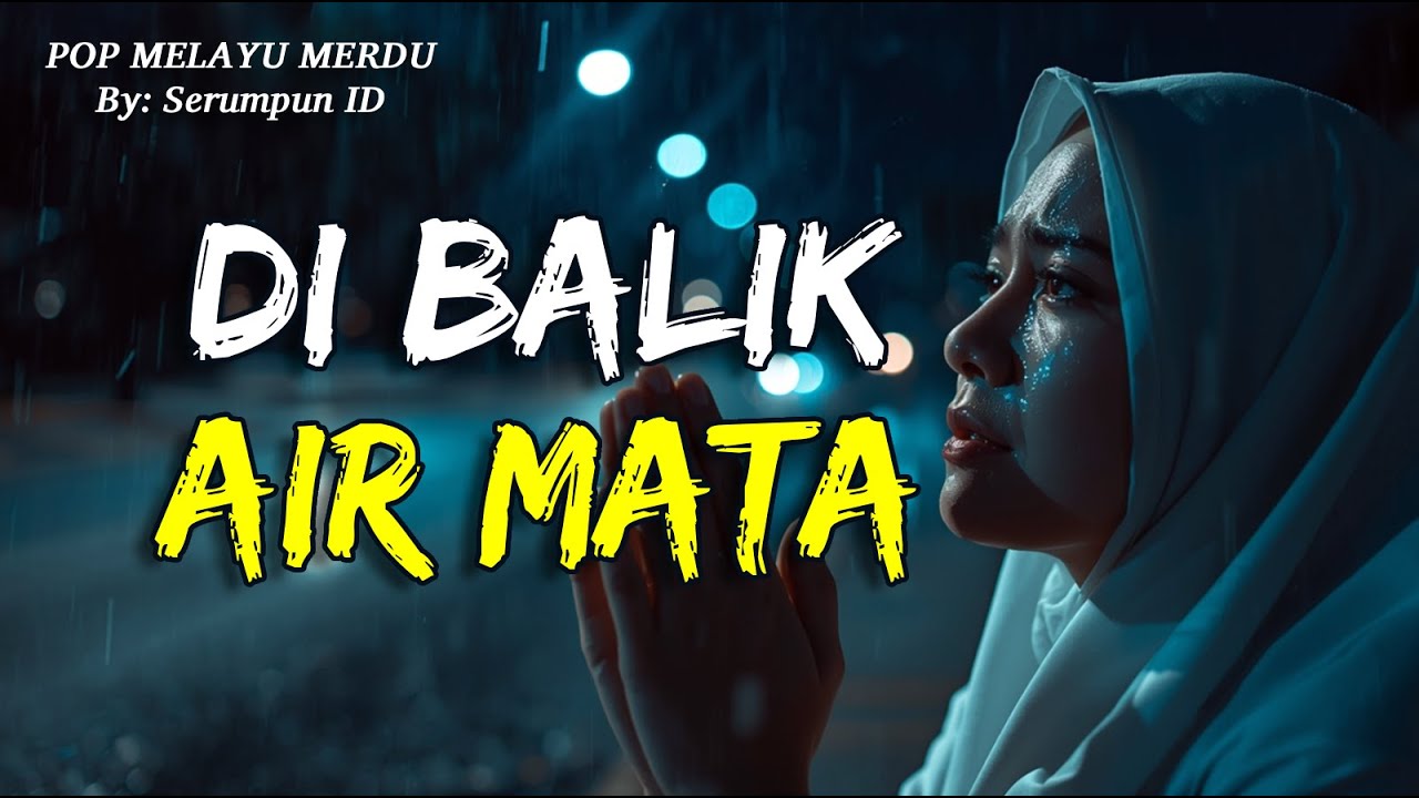 Lagu Pop Melayu Religi Penyejuk Hati | DI BALIK AIR MATA | Slow Rock (Official Lyric Video)
