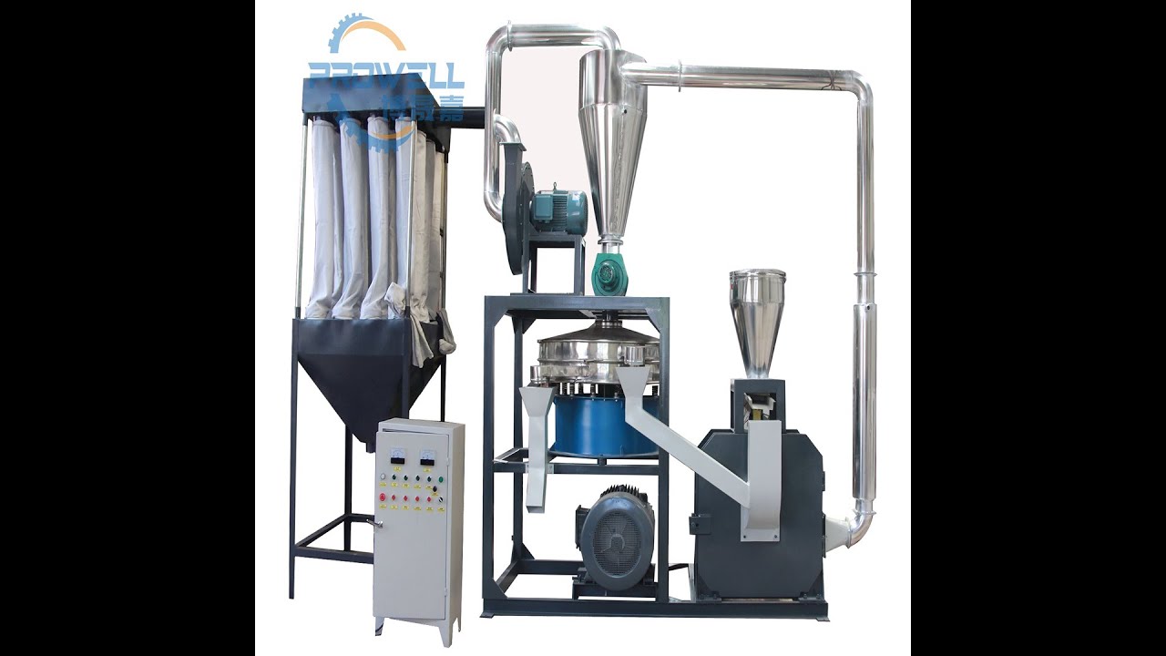 PVC/PE/EVA/PP Pulverizer Machine PVC Powder Milling Machine