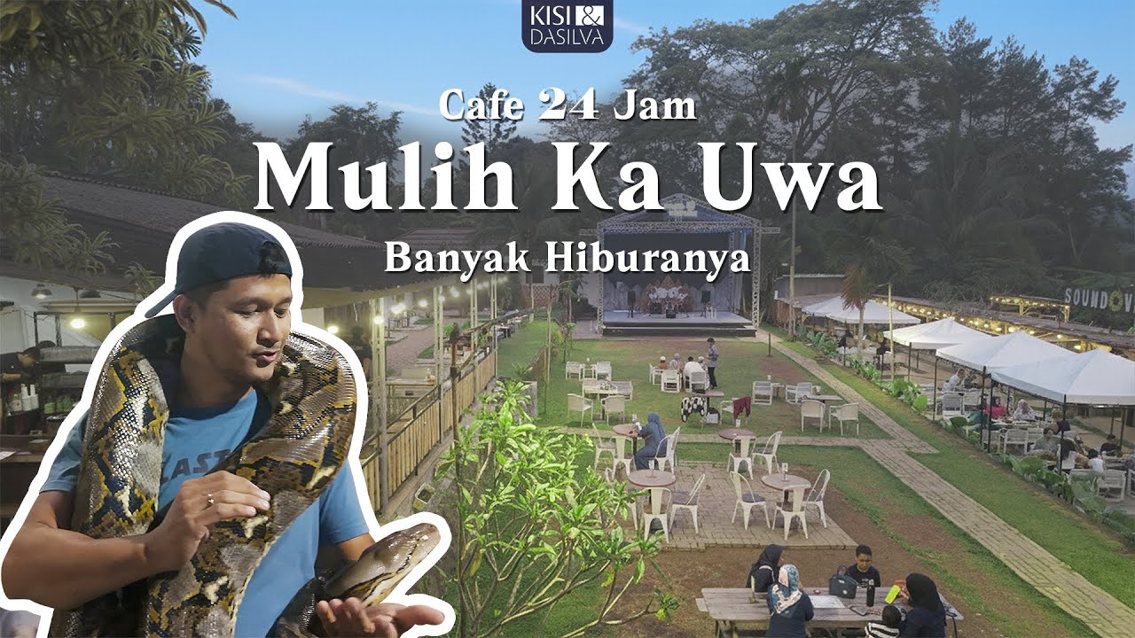 Cafe Kok kayak gini. mau nongkrong malah di suguhin pentas seni semeriah ini Mulih Ka Uwa Bogor
