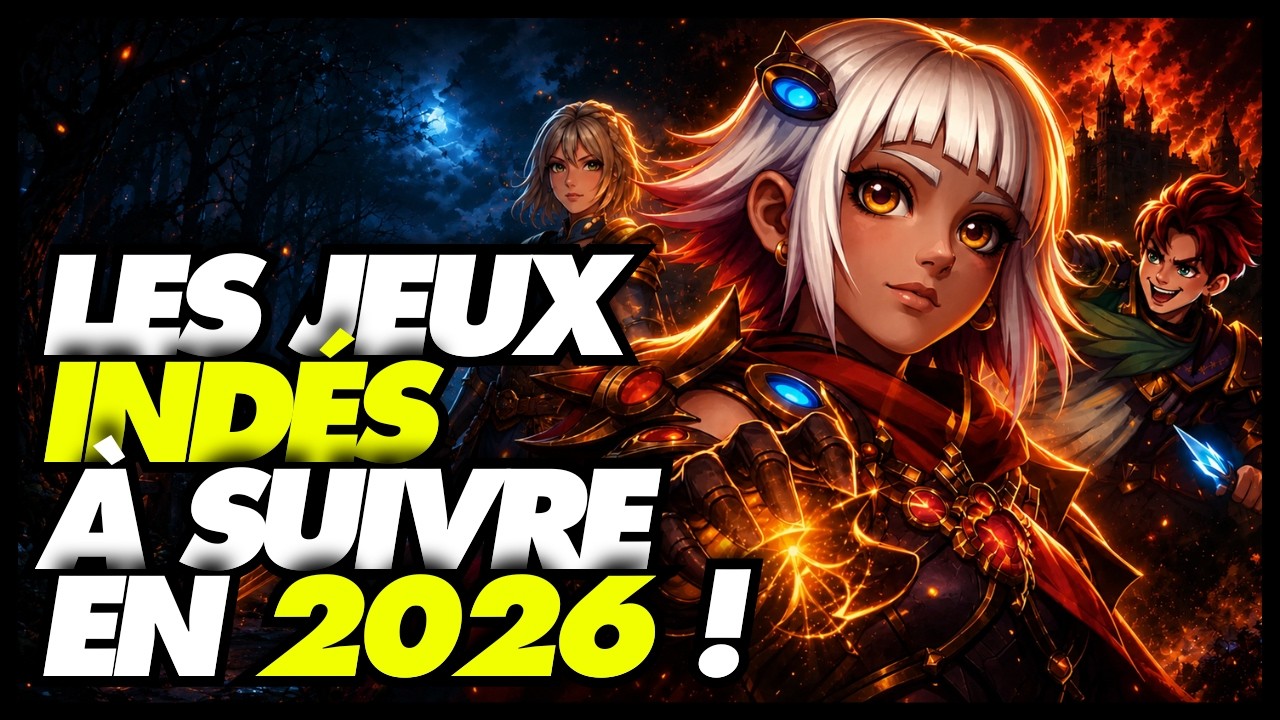 Oubliez les AAA, voici 9 jeux indés à suivre en 2026 !