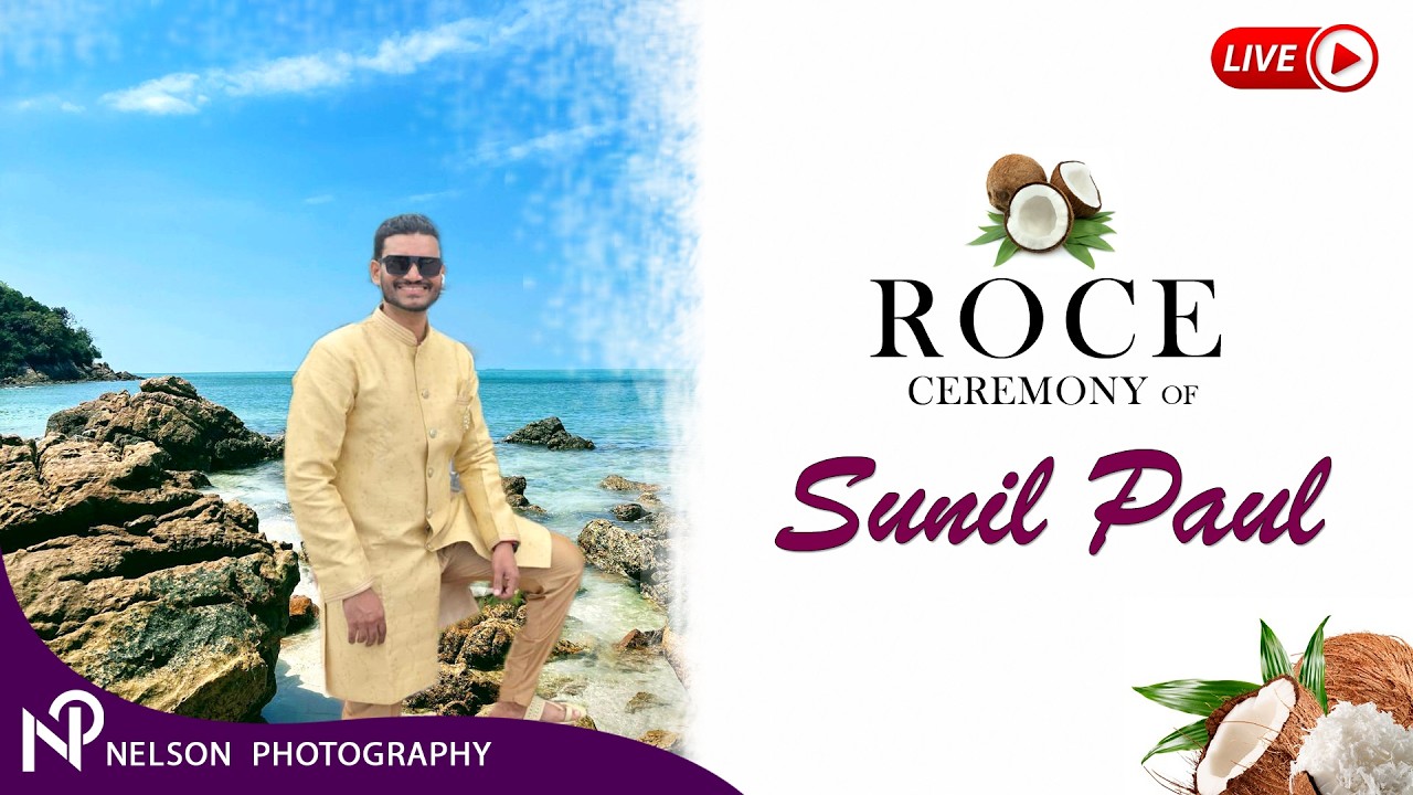 Roce Ceremony of SUNIL PAUL watch LIVE by #NelsonPhotographyMangalore