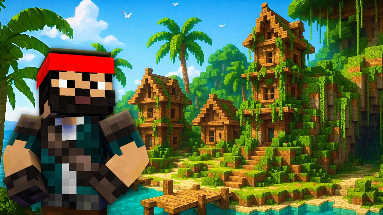 Am Transformat o Insula pe Minecraft Hardcore!