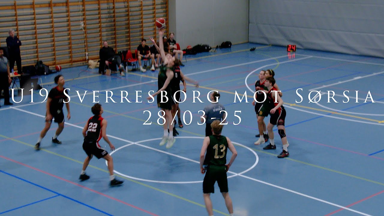 Basket seriespill 2024-25 - Midt Norge - U19 Sverresborg mot Sørsia
