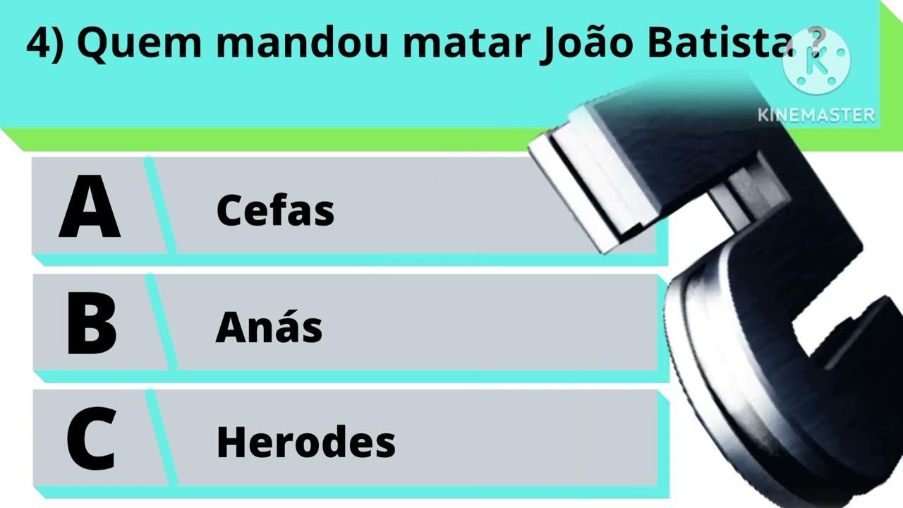 Quiz bíblico geral - parte 59.