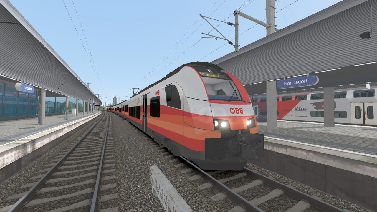 Floridsdorf - Gänserndorf mit den Cityjet (ÖBB)