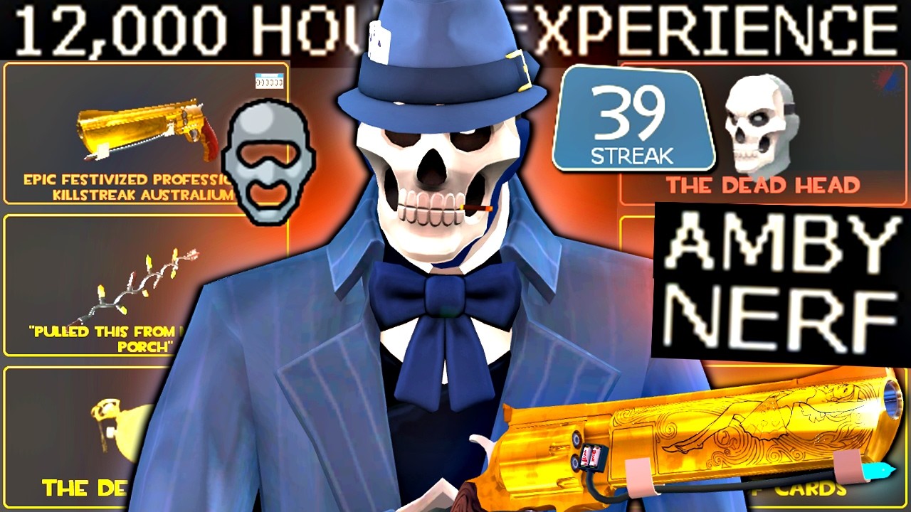 12000+ Hour Spy Hits ONLY Headshots🔸TF2 Gameplay
