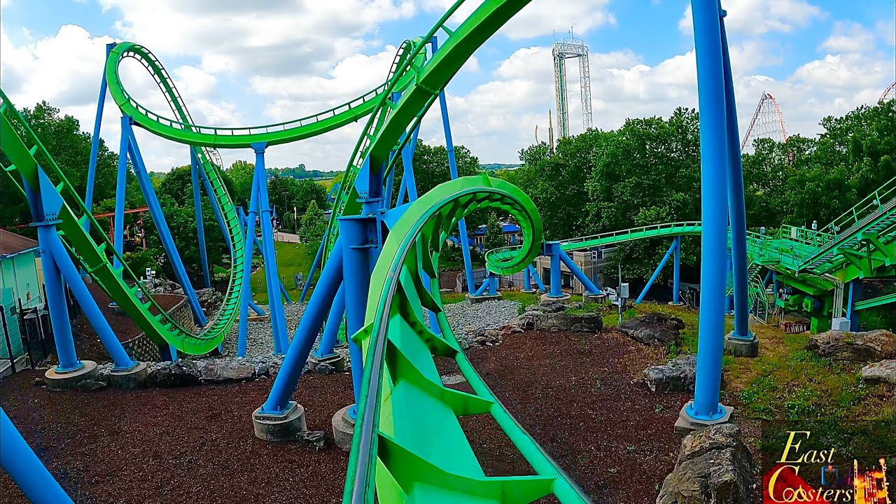 Hydra POV 4K Front Row 60fps Dorney Park Allentown, PA