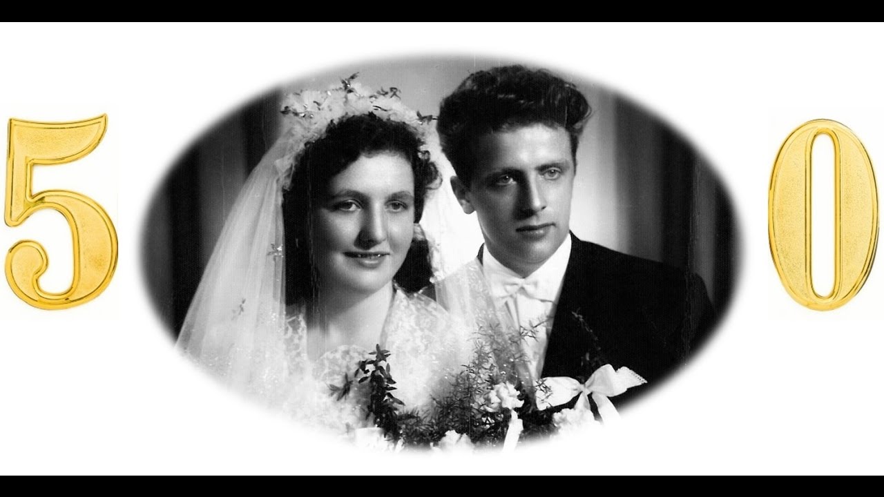 50 - rocznica ślubu - Maria, Władysław HRUSZOWIEC