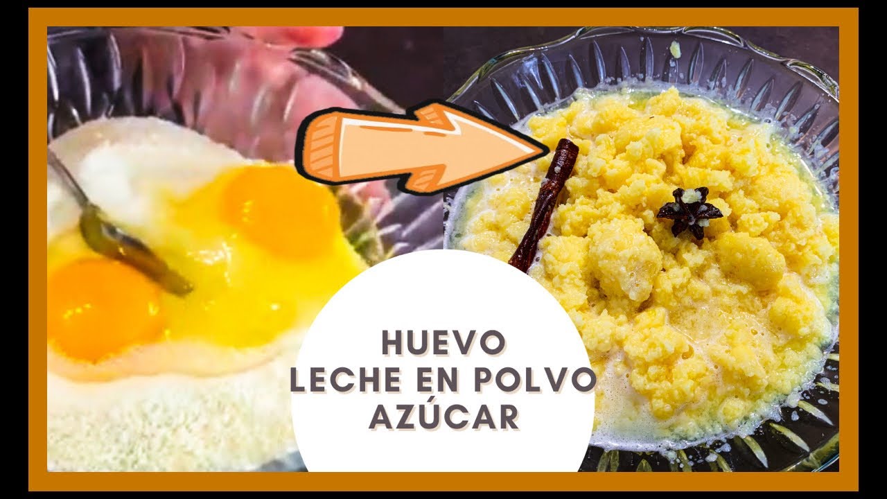 Solo ❇️3 ingredientes❇️ Borugas de leche. ( fácil y económico)