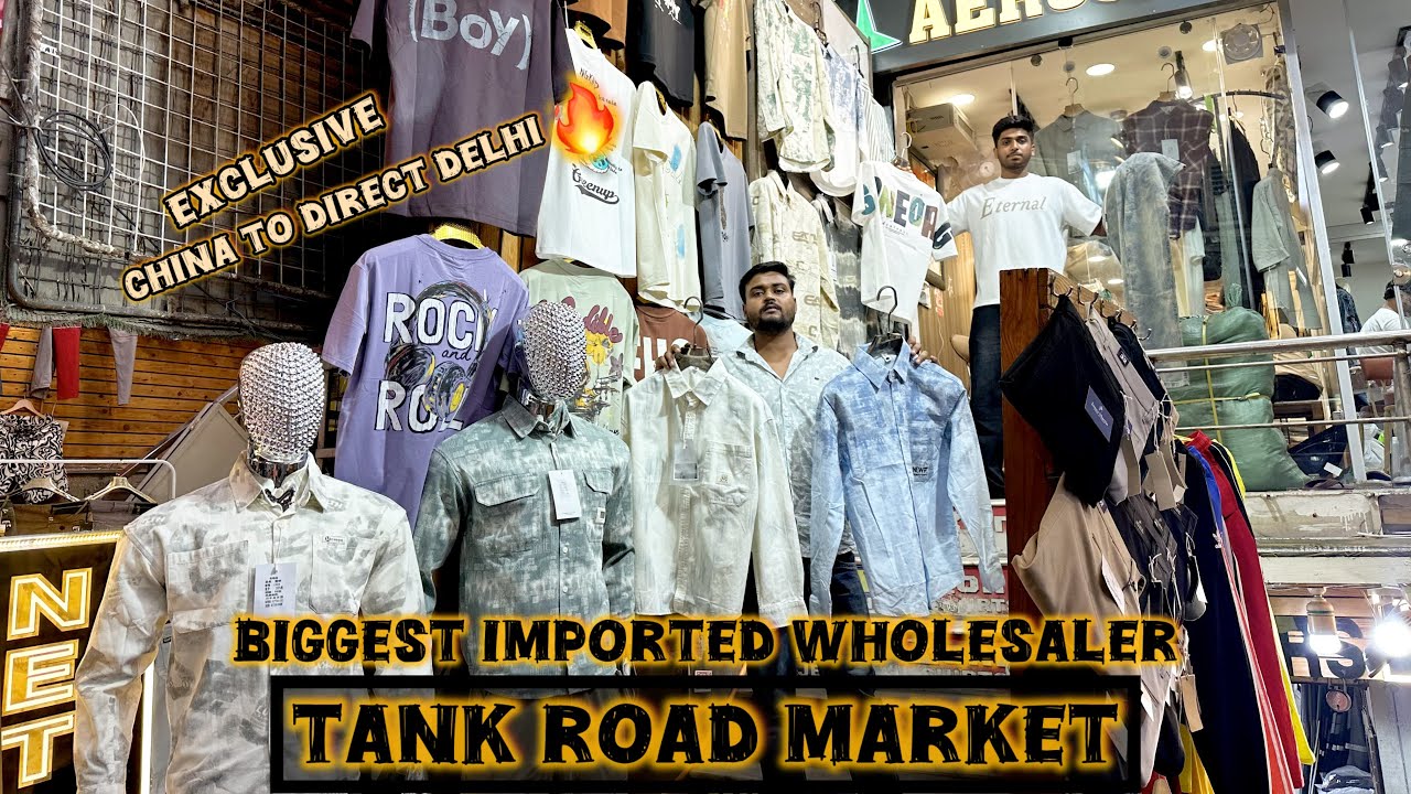 Club Man Gali Exclusive Stock🔥 Biggest Oversize Shirts & Tshirt Wholesaler | AeroSpin Tank Road