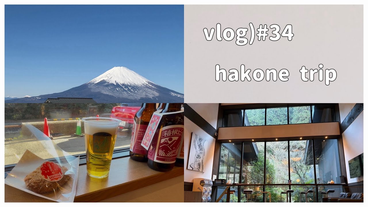 vlog)#34 hakone trip
