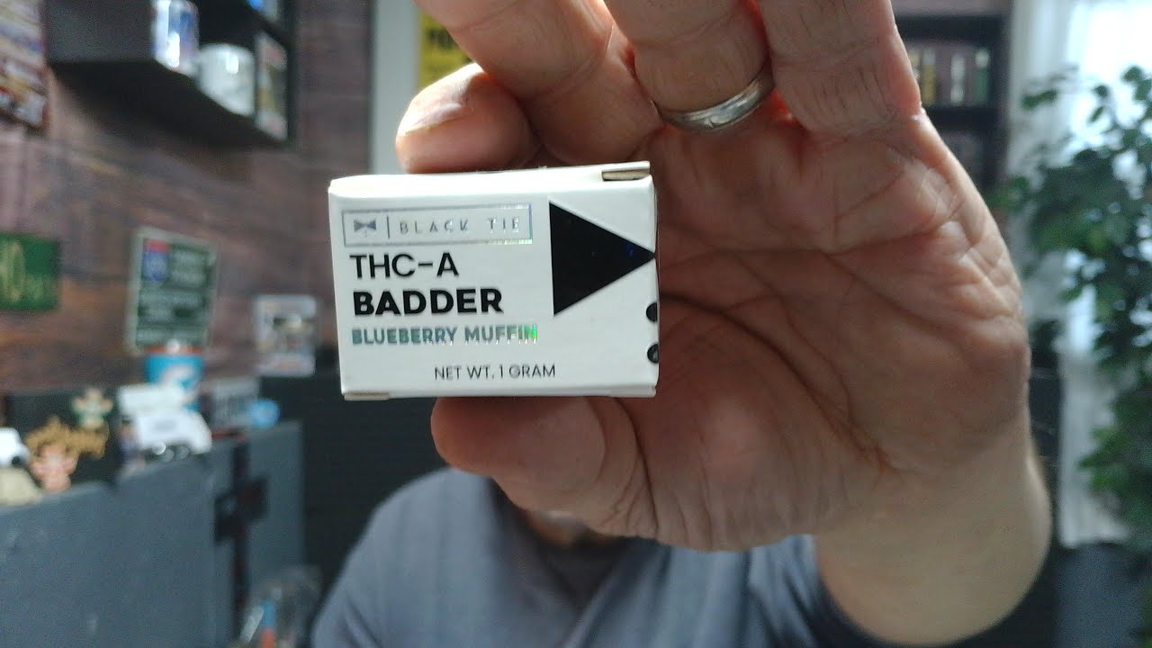 Blueberry Muffin THCA Badder from Black Tie CBD