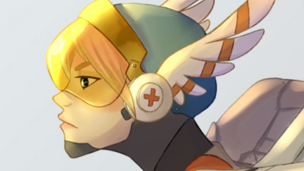 Fan art # 3 - Overwatch Mercy