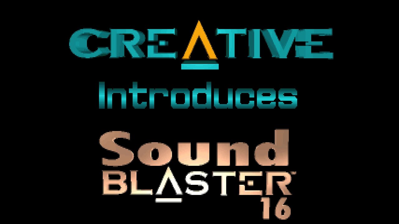 Sound Blaster 16 ⭐ Creative Labs / Creative Technology