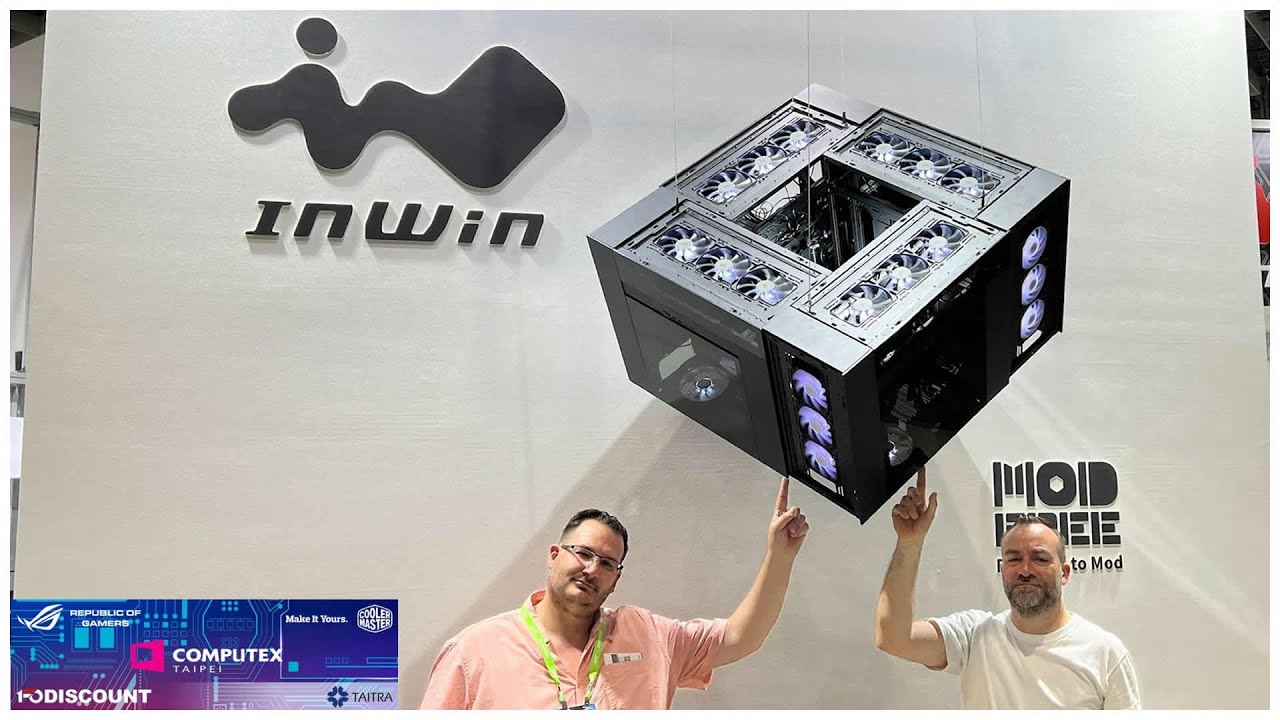 INWIN est chaud et fait son show comme chaque année au COMPUTEX 2023