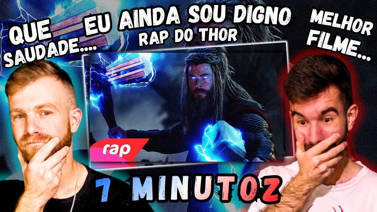 Rap do Thor (Vingadores: Ultimato) - EU AINDA SOU DIGNO | NERD HITS | REACT