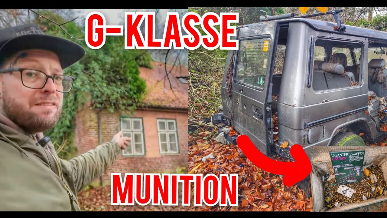 ❌EINSAM und VERLASSEN ❌ G Klasse Mercedes im Haus des Jägers 🦌😱