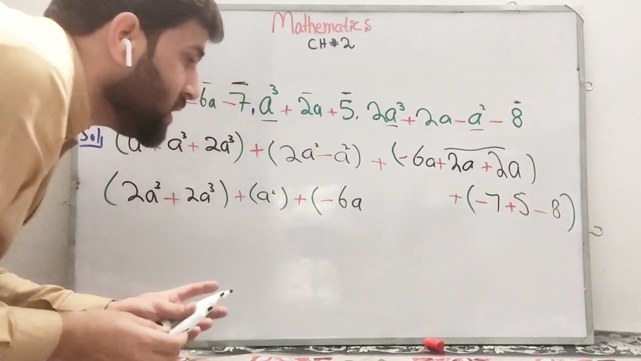 Class 8 mathematics| chapter 2| Exercise 2.5| Questions no 1 and 2.