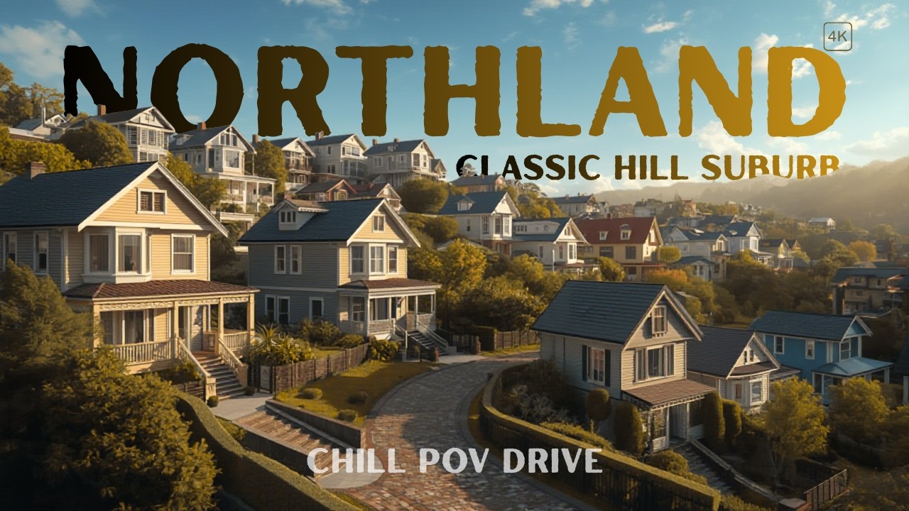 PURE NEW ZEALAND 4K | NORTHLAND Wellington Drive — Narrow Roads & Hill Views | CALM & RELAXING |