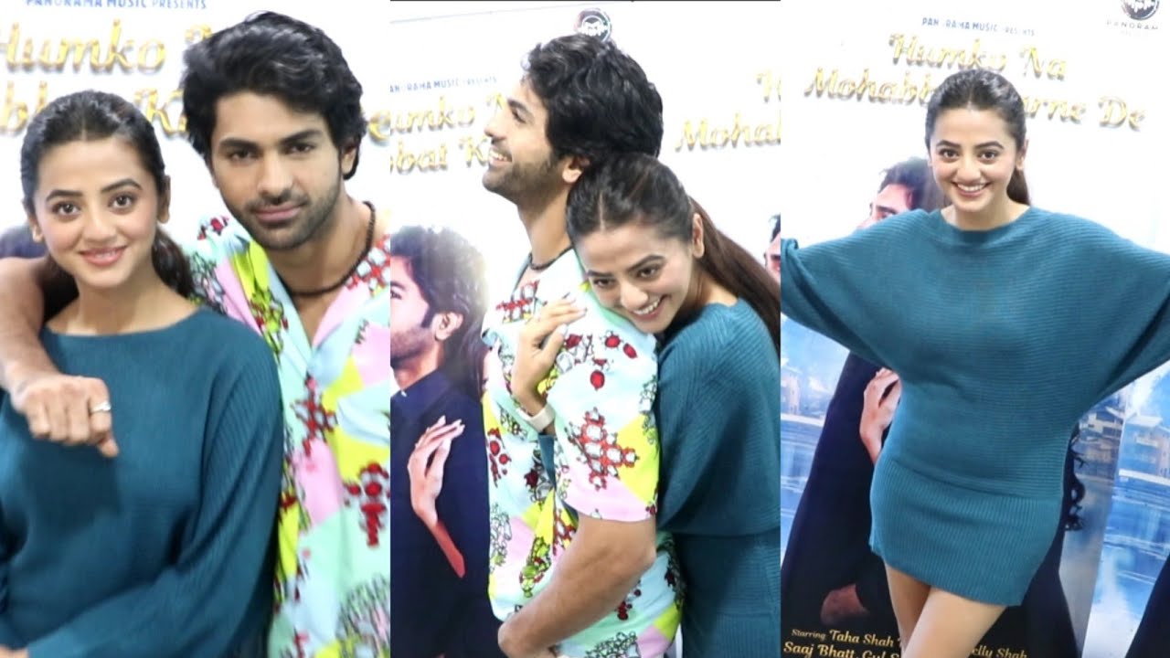 Gorgeous Helly Shah Cute Masti With Taha Shah Badussha | Humko Na Mohabbat karne de