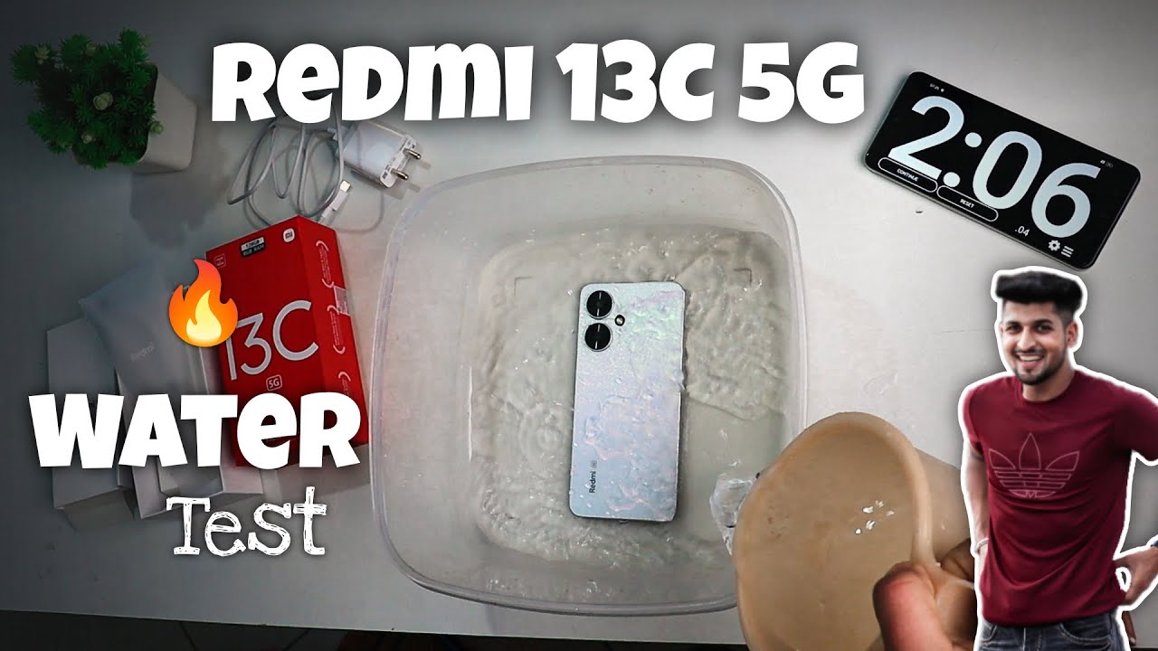 Redmi 13C 5G Water Test | Waterproof Hai Ya Nahin?