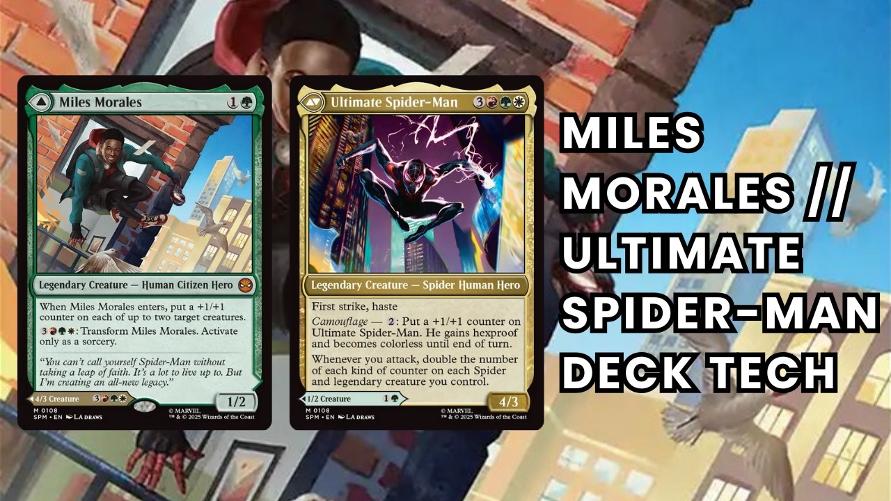 Miles Morales // Ultimate Spider-Man Commander Deck Tech | MTG Universes Beyond Marvel EDH