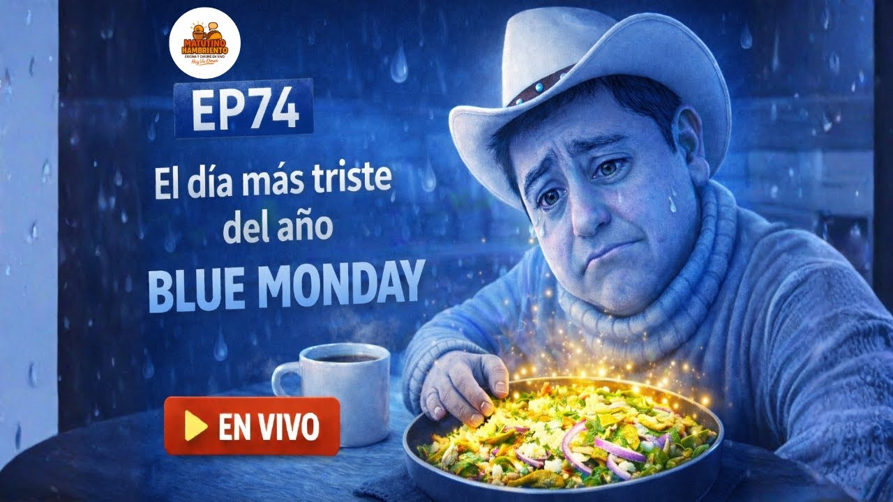 BLUE MONDAY 😔 | Cómo levantar un día triste con chilaquiles y plática real | EN VIVO