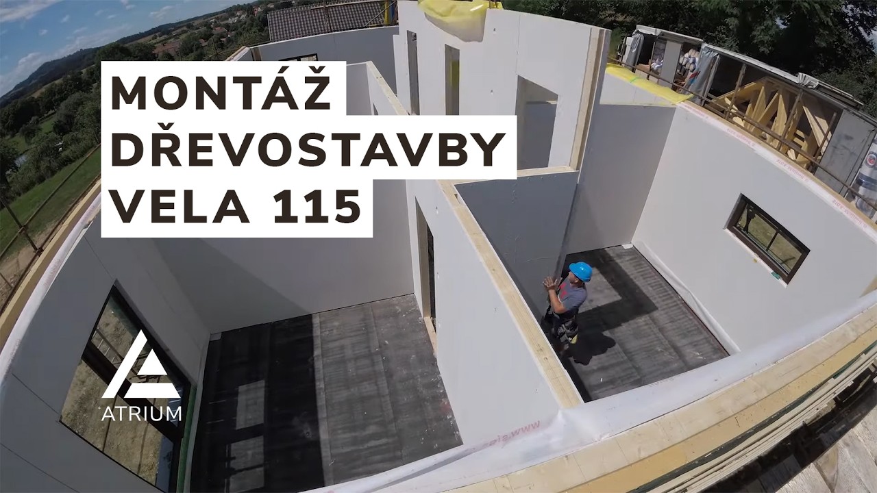 ATRIUM: montáž domu Vela 115