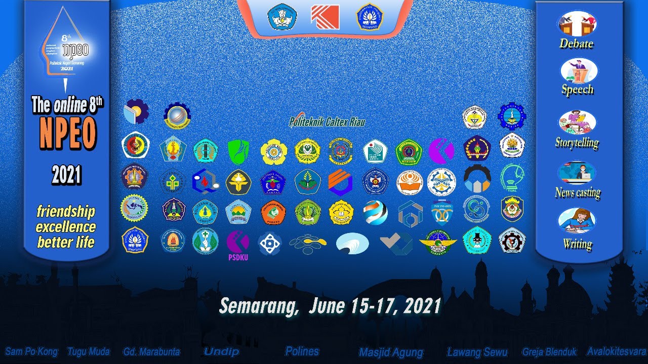 Opening Ceremony National Polytechnic English Olympics 2021