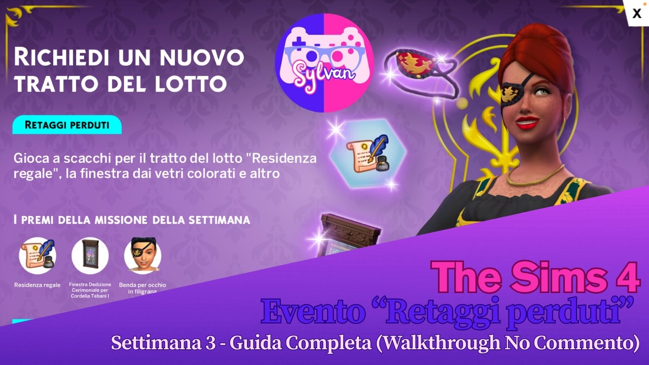 The Sims 4: L'Eredità di Cordelia | Retaggi Perduti Settimana 3 (No Comment)