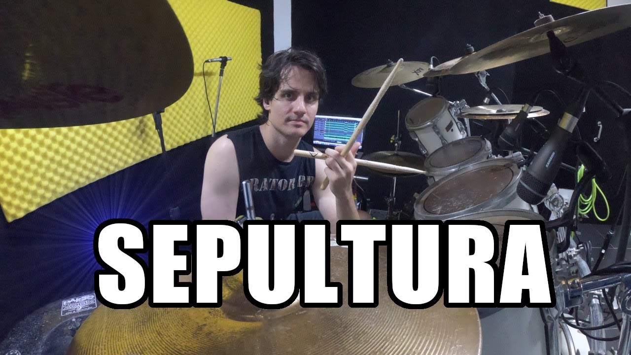 Sepultura - Dead Embryonic Cells (drum cover)