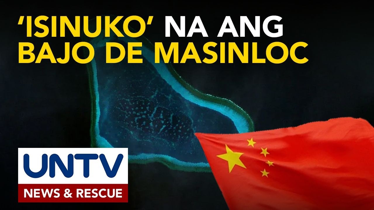 Paggiit ng China na isinuko umano ng Pilipinas ang Bajo de Masinloc, tinuligsa