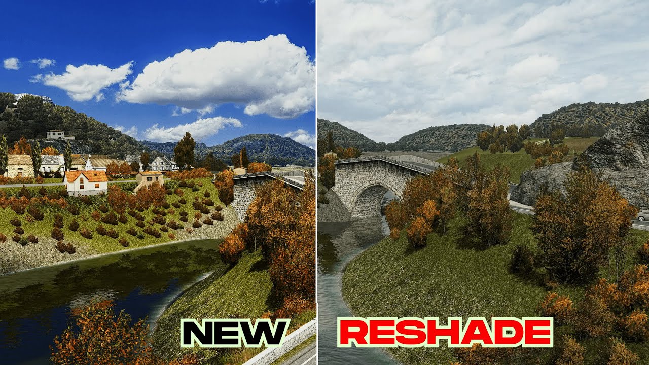 NEW ULTRA RESHADE for ETS2 and ATS 1.54 | SCS + PNG + JBX + Reshade Preset | Stunning Graphics Mod!