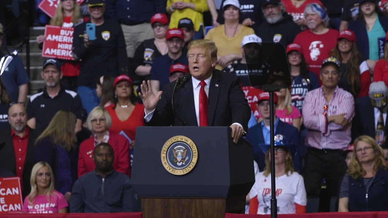President Trump speech at Grand Rapids, Michigan rally